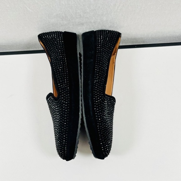 L'Amour Des Pieds Correze Stone Embellished Slip On Flat Women's Black 8.5M - Picture 5 of 8